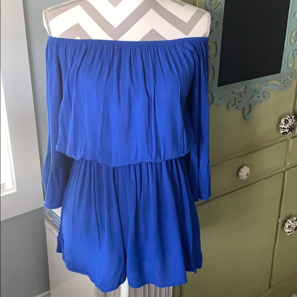 Royal Blue Romper